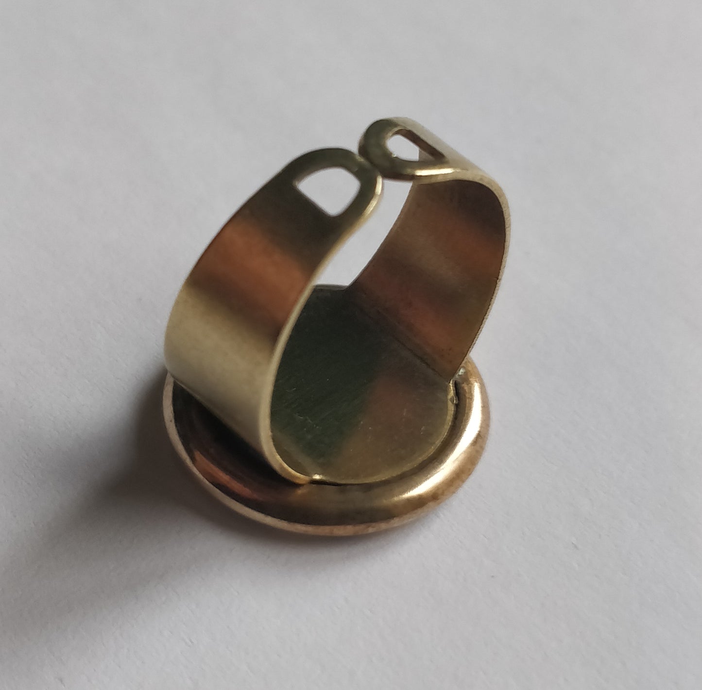 Art.No. 30502-0005 Brass Button Ring