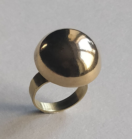 Art.No. 30502-0001 Brass Button Ring