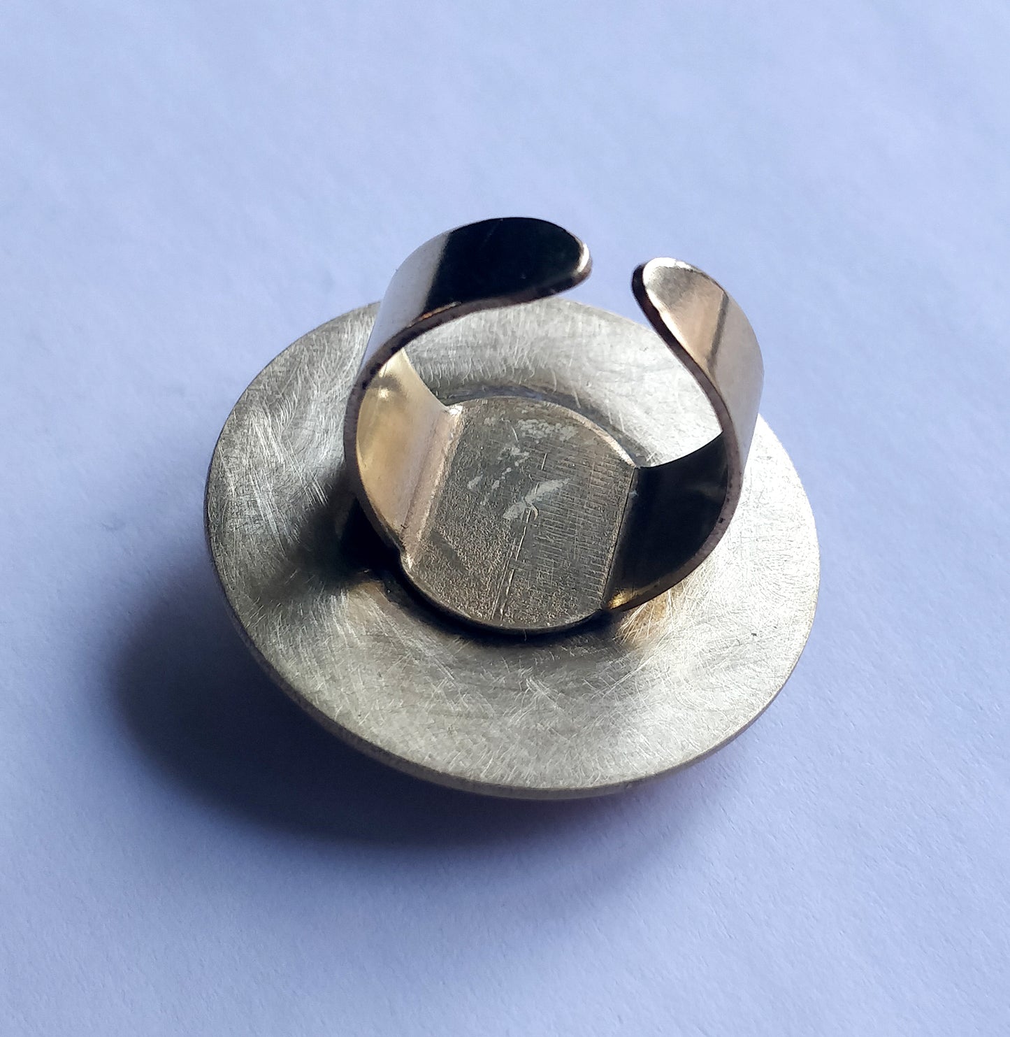 Art.No. 30502-0032 Brass Button Ring