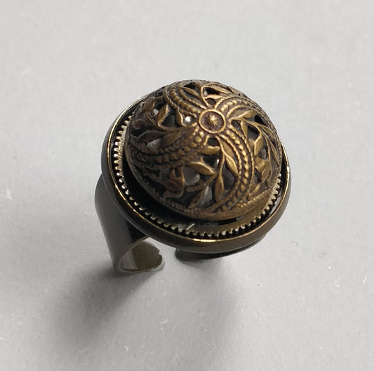 Art.No. 30504-0001 Bronze Button Ring
