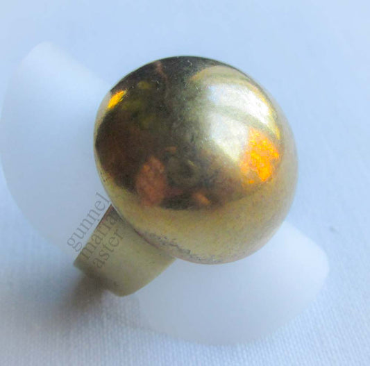 Art.No. 30502-0038 Brass Button Ring